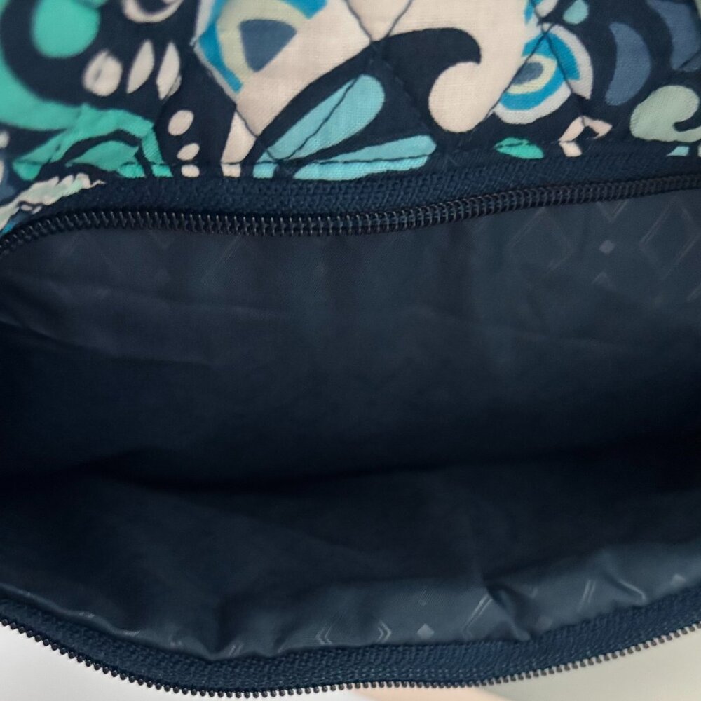 Vera Bradley Blue Island Medallion Go Ahead Convertible Crossbody Bag - Picture 8 of 11